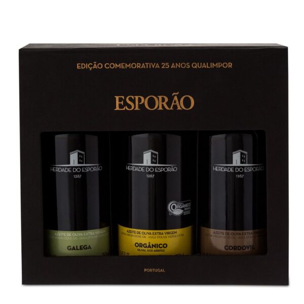 azeite Herdade do esporão kit com 3 250ml