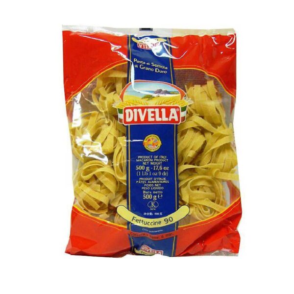 Massa Fettucini Divella 500gr