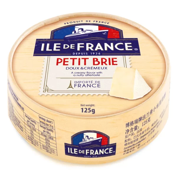 QUEIJO petit BRIE ILE DE FRANCE 125G