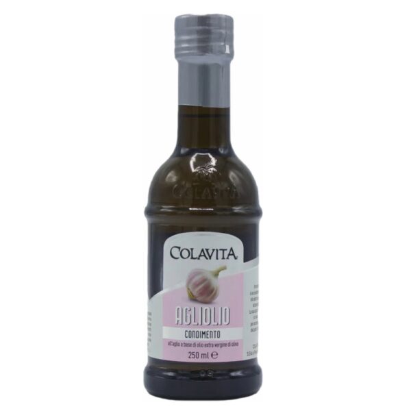 azeite com alho colavita 250ml