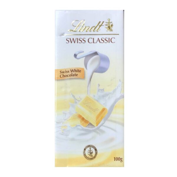 chocolates lindt classic white 100gr
