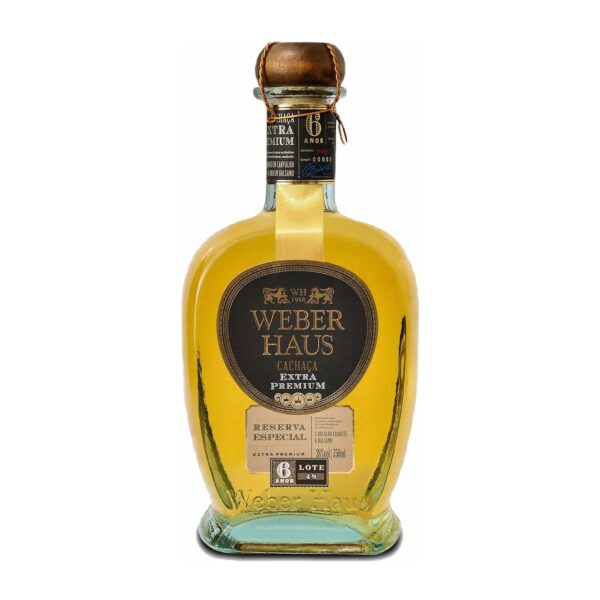 cachaca extra premium 6 anos weber haus 750ml