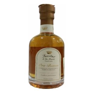 Vinagre balsamico branco savitar oro bianco com trufas 100ml 2